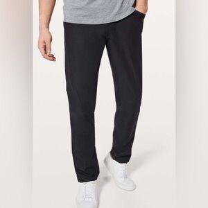 Lululemon ABC Pants Classic 34” Black 33 Warpstream Career Office Travel Casual